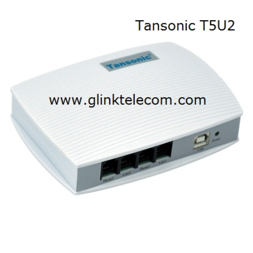 Box ghi âm điện thoại  2 line Tansonic T5U2